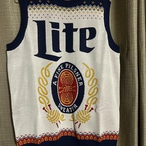Miller Lite Sweater Vest